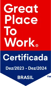 Selo Great Place to Work Certificada